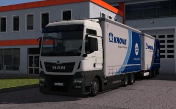 DLC Krone BDF addon for MAN TGX E6 BY MADSTER 1.35.x