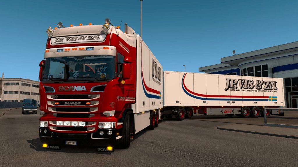 JP VIS & ZN tandem skin + trailer 1.34 - Allmods.net