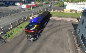 Rainbow skin on all personal trailers except Platforms and Krone 1.34.x