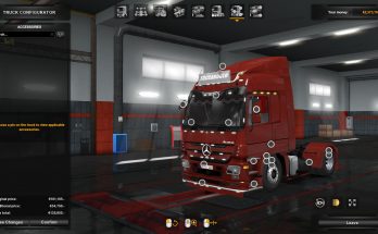 Mercedes Actros Turkish Tuning Pack 1.34.x