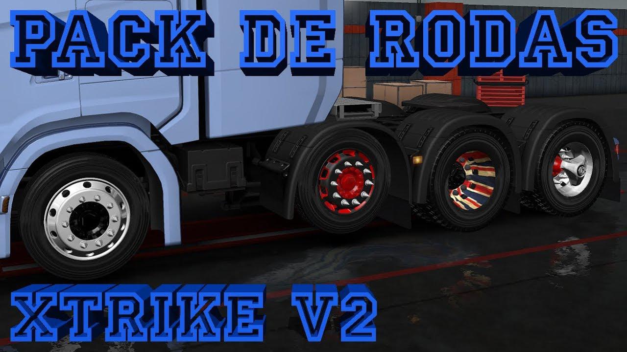 New Scania + Wheel Pack + Skin Pack v3.0
