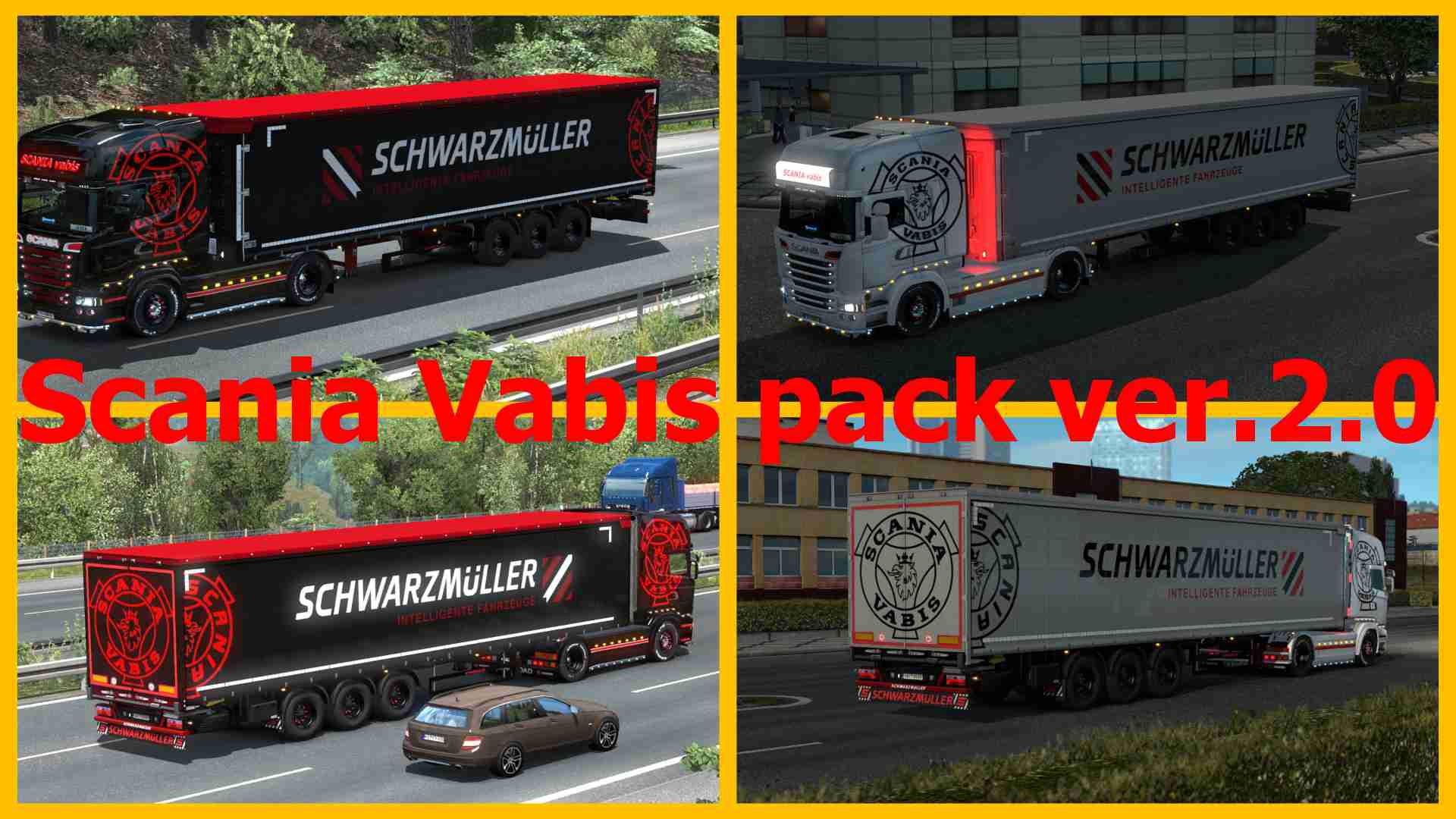 Scania Vabis Pack v2.0 for 1.35