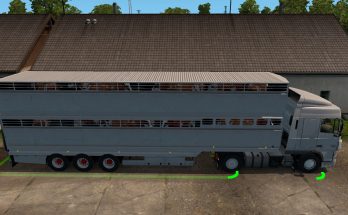 Semi trailer-cattle carrier in ownership v1.0