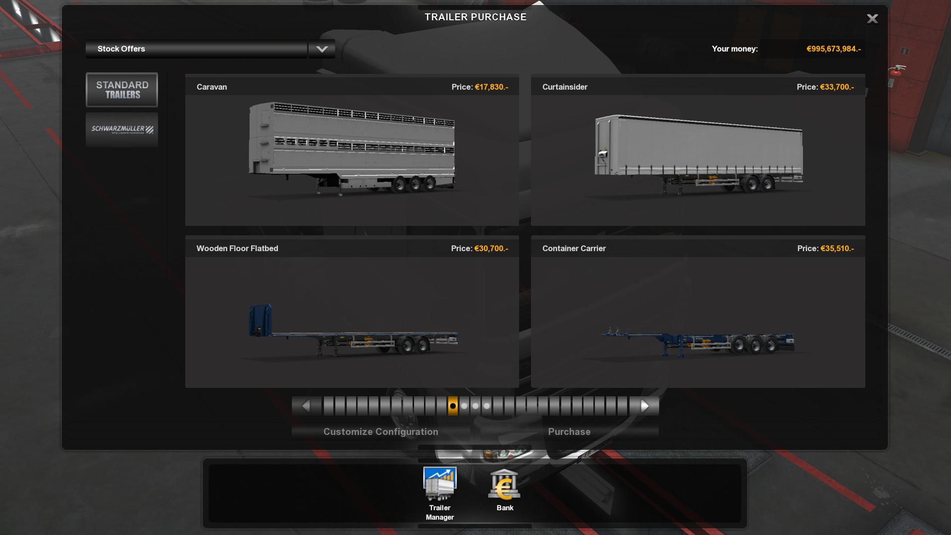 Semi trailer-cattle carrier in ownership v1.0