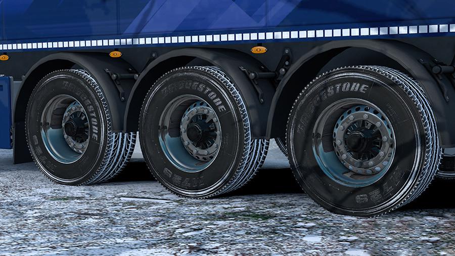 Snowy Wheel for Trucks and Trailers 1.34