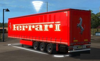 Trailer Ferrari Chrome Edition 1.34 – 1.35.x