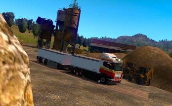 Reworked Scania RJL Truck and Trailer 1.34 & 1.35