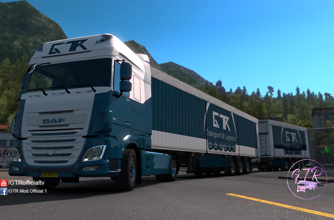 Skin Pack Transport & Logistics for DAF XF Euro 6 1.35.x