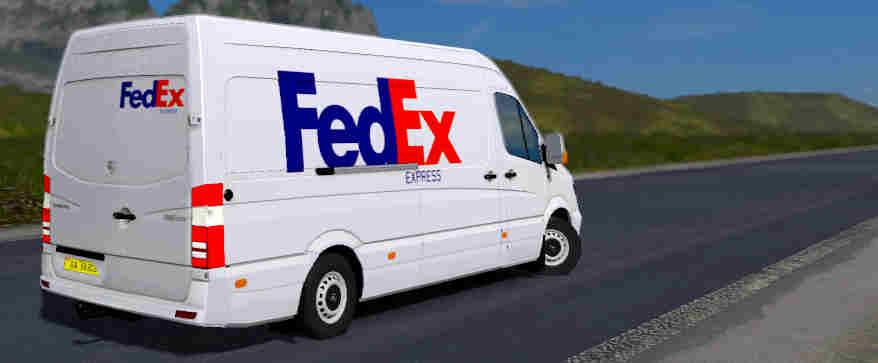 FedEx Skin – ETS2 1.35 1.34