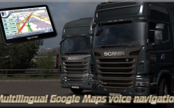 Multilingual Google Maps voice navigation 1.35.x