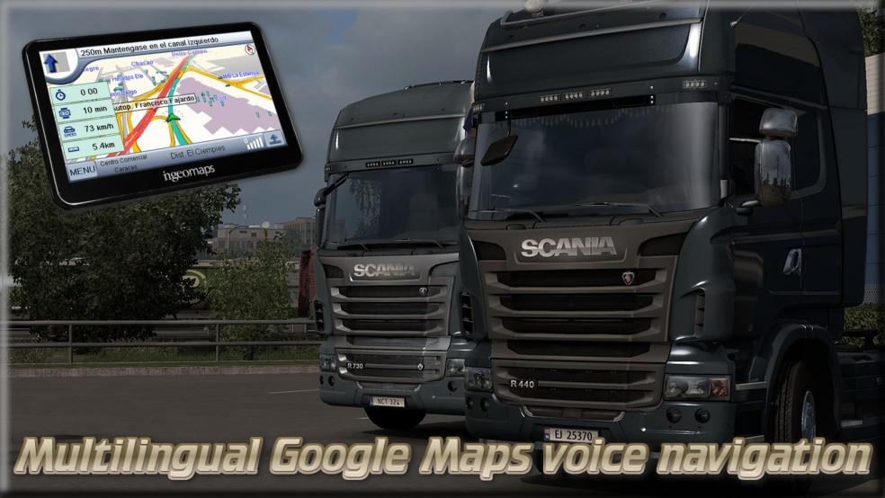 Multilingual Google Maps voice navigation 1.35.x