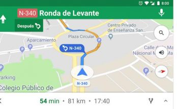 Navigation Voice of Google Maps in Spanish (Latin) 1.35.x