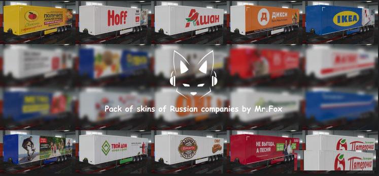 Pack Skins for your Trailer by Mr.Fox version v1.4.1