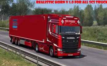 Realistic Horn v1.0 For All SCS Trucks