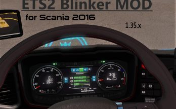Realistic Indicator (Blinker) Mod ETS2 1.35 v1.1