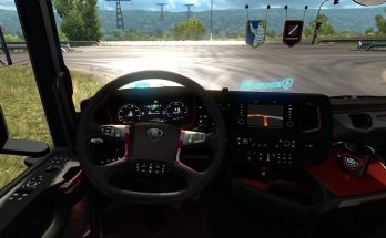 Scania 2016 R & S Red Black Lux Interior 1.35.x