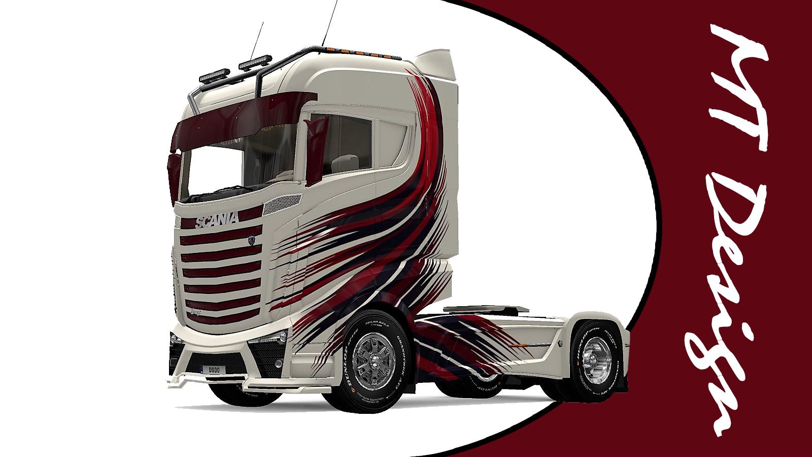 Scania Concept MT Design skin 1.35