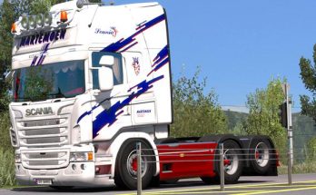 Scania RJL Martemoen Transport skin v1.0