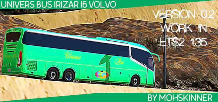 Skin Univers Bus - Irizar i6 Volvo - ETS2 1.34.x