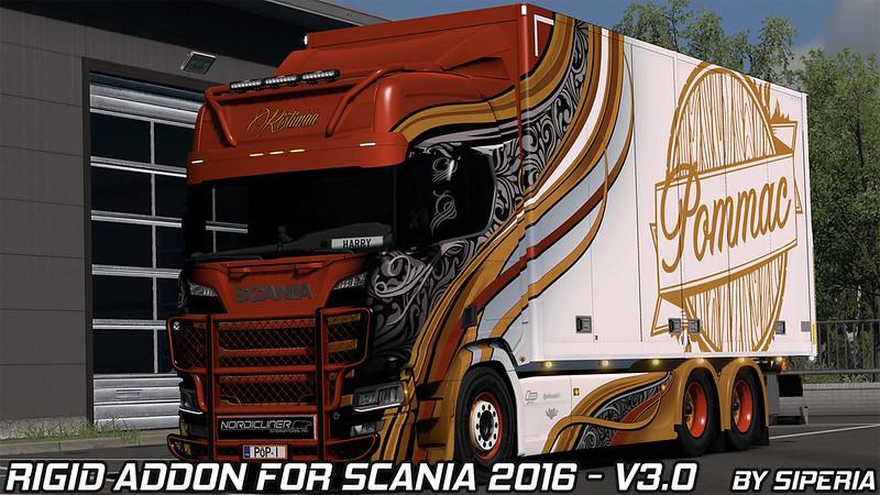 Tandem addon for Next Gen Scania by Siperia