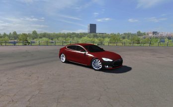 ets2: Tesla Model S + fix [1.32.x] v update auf 1.32 + fix Sonstige Mod für  Eurotruck Simulator 2