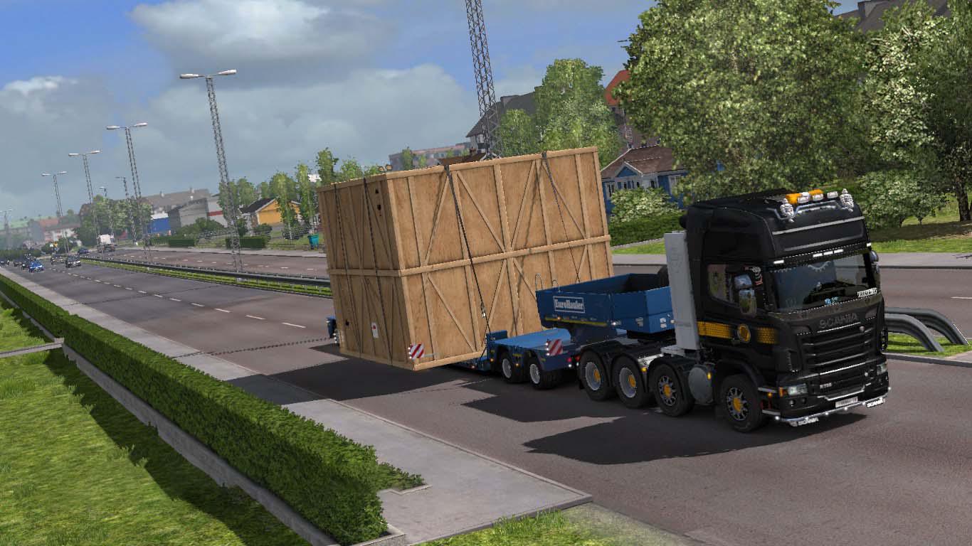 ETS 2 Special transport DLC. Truck Simulator - Special transport. ETS 2 Special transport DLC В конвое. Папка vehicle ETS 2.