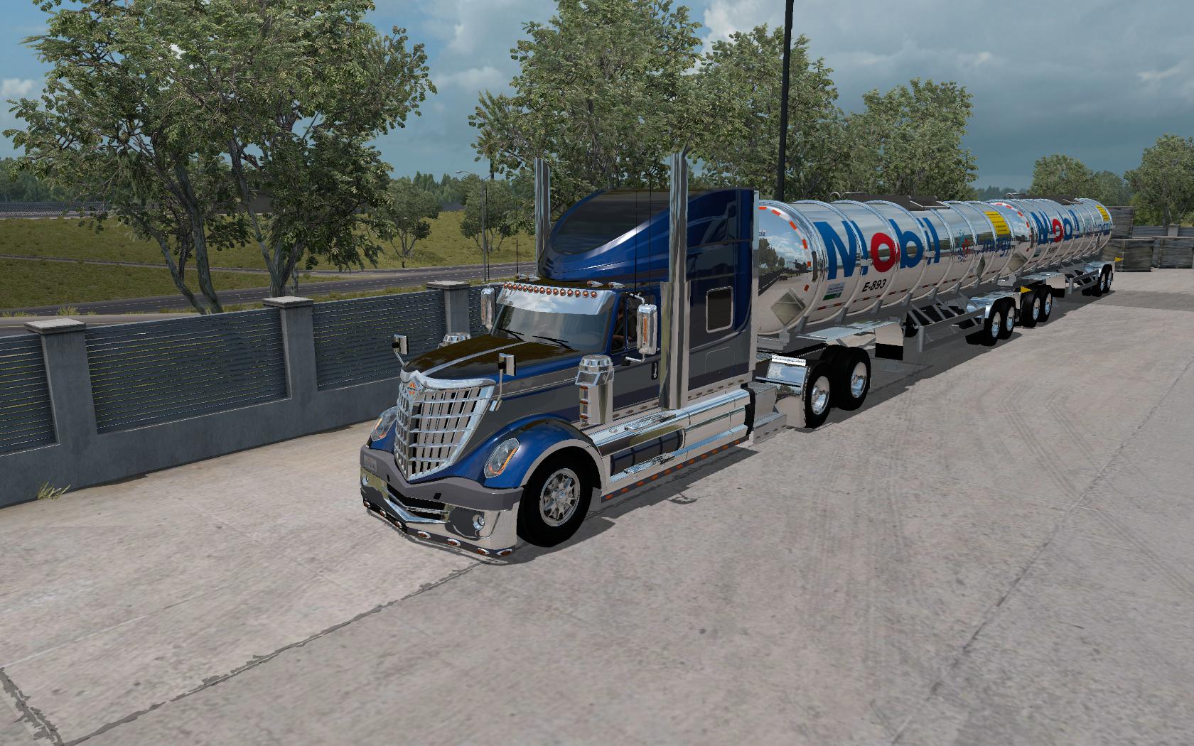 Gasero Gas trailers for ATS 1.35