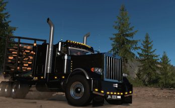 JF Logging Lifted Viper2 Peterbilt 389 ADDON v 1.0