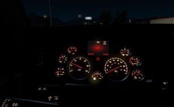 Kenworth T680 dashboard 1.35.x