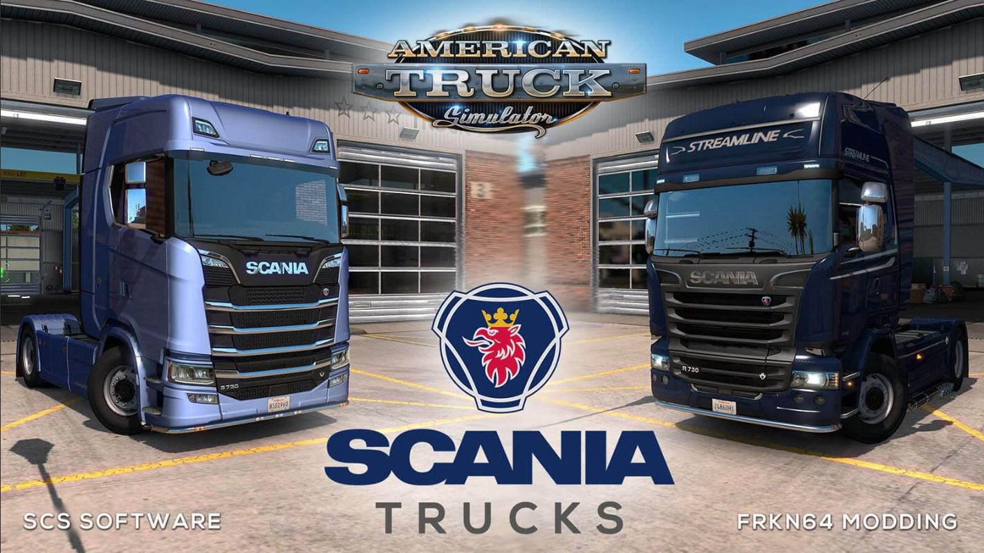 SCANIA TRUCKS MOD V4.0 BY FRKN64