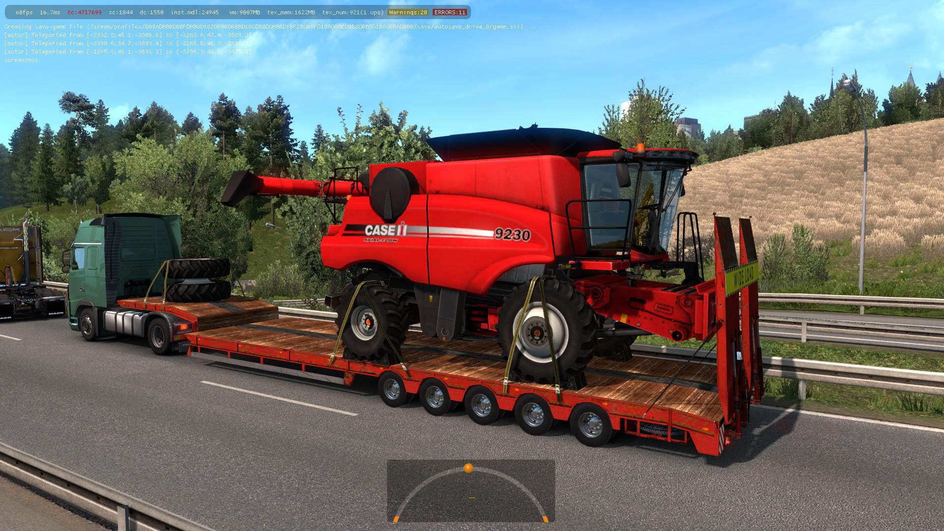 Agricultural trailers pack in traffic 1.35.x