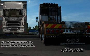 Animated mudguards for SCANIA RCAB 2009 v1.0