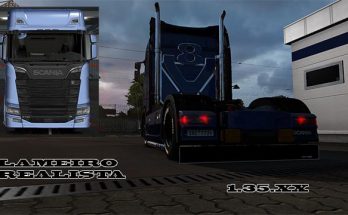 Animated mudguards for SCANIA S 2016 v1.0