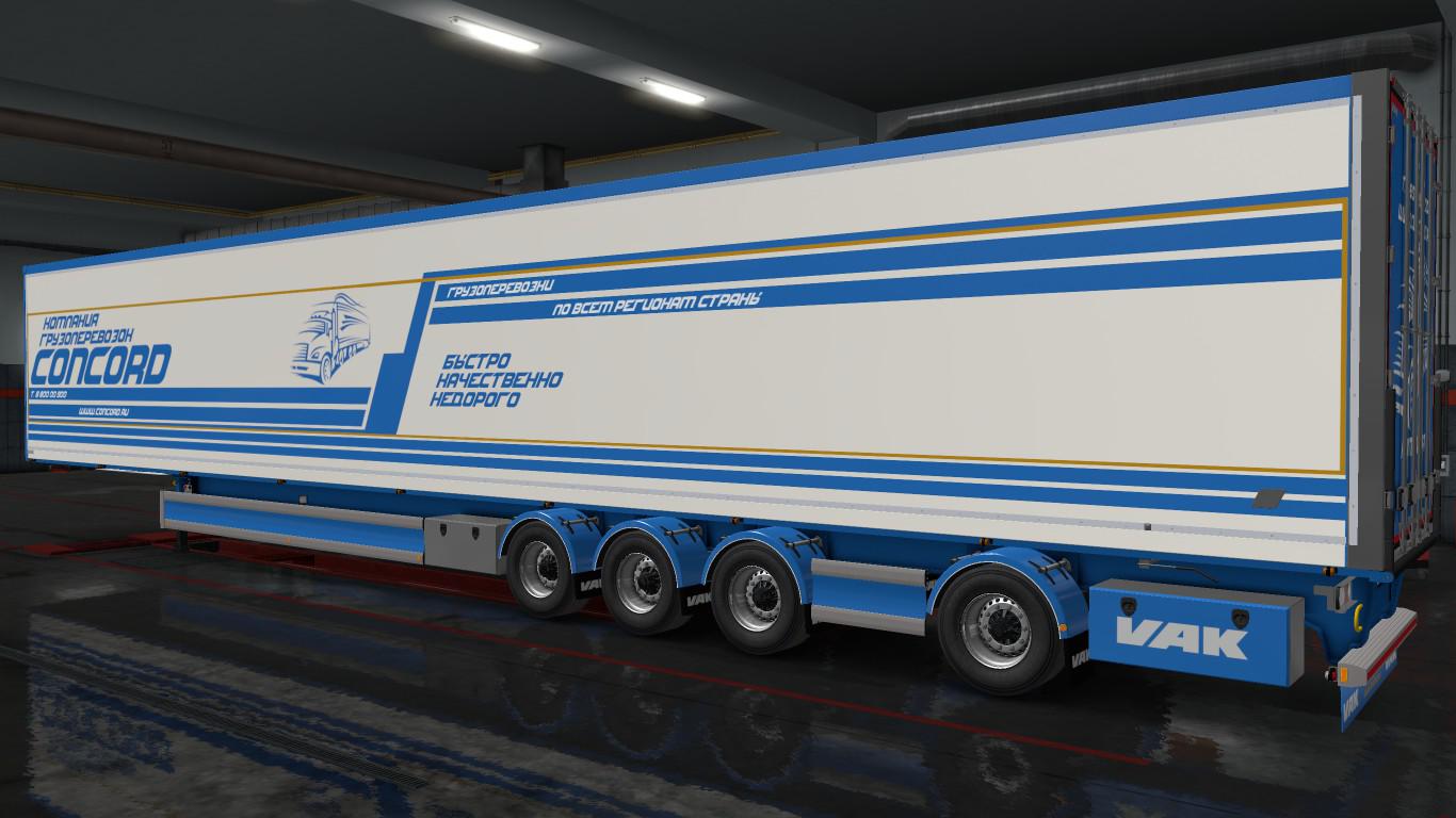 Concord skins for Vak trailers v1.0