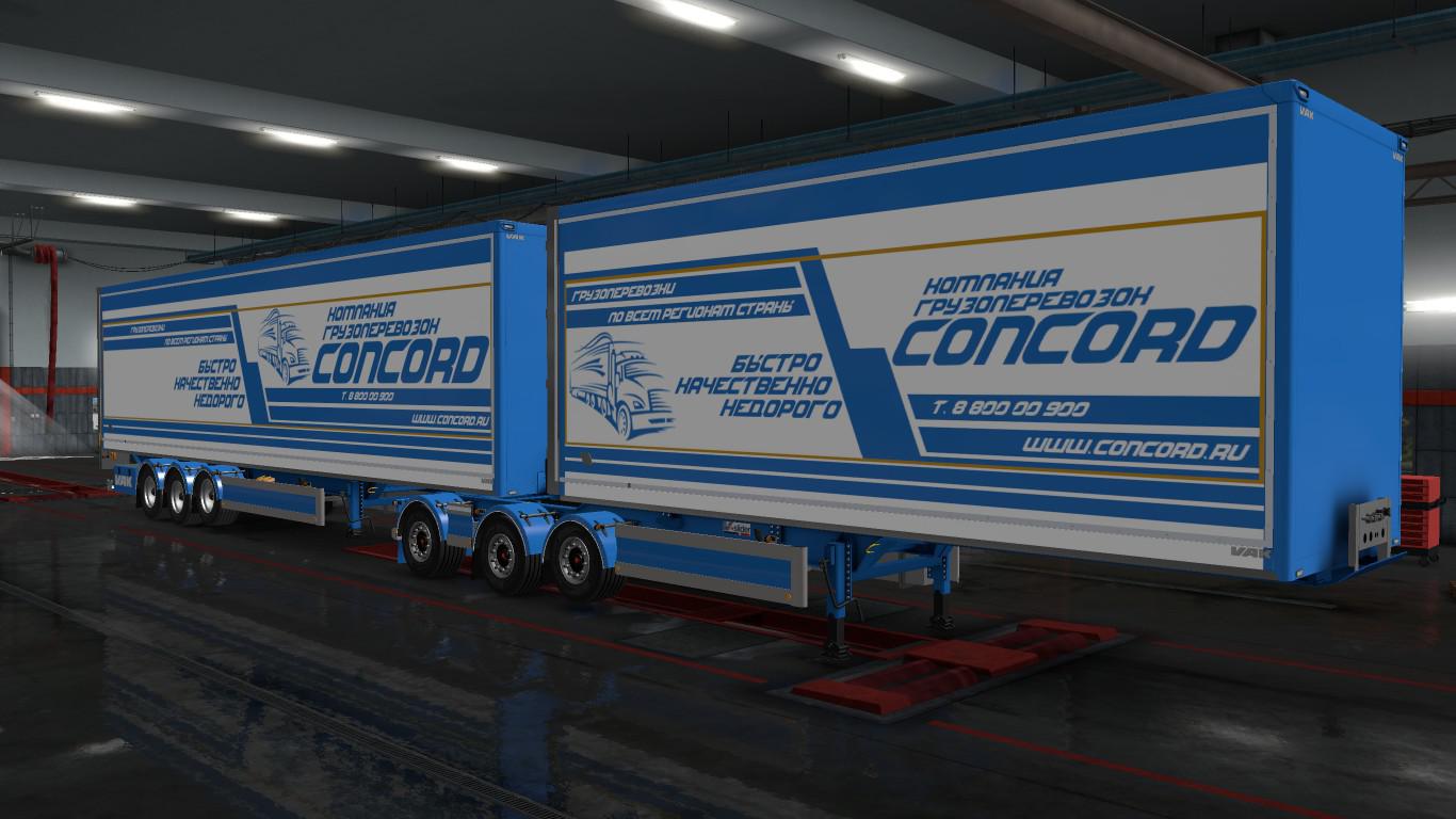 Concord skins for Vak trailers v1.0