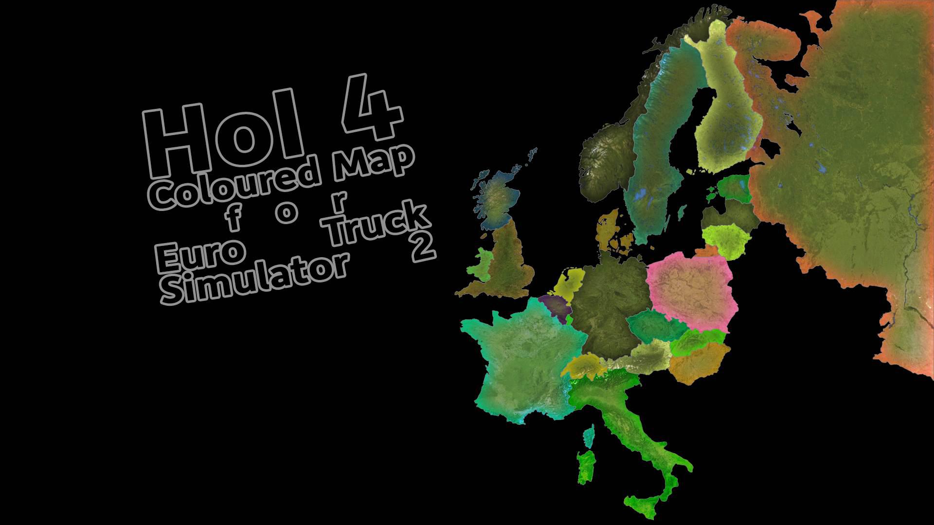 HoI 4 Map Colored for ETS2 v1.0