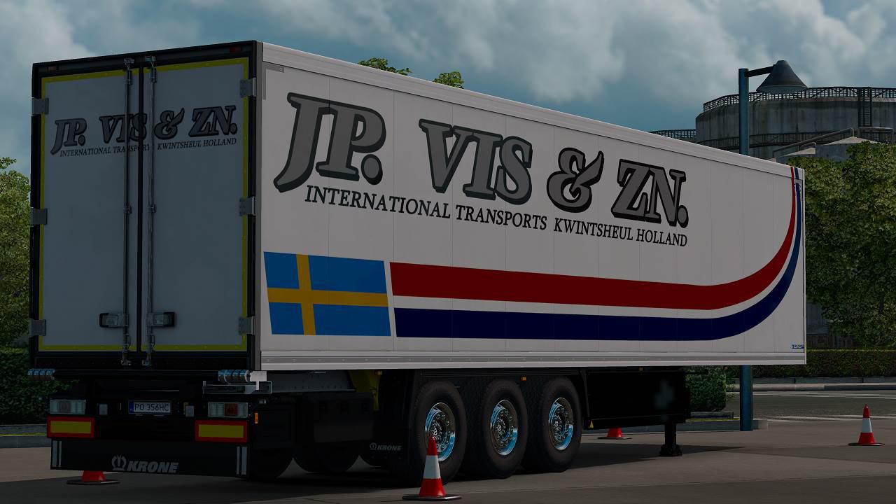 J.P. Vis & Zn. Company KRONE Coolliner 8K Paintwork v1.0
