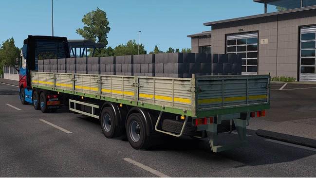 MAZ flatbed trailer in ownership 1.35.x