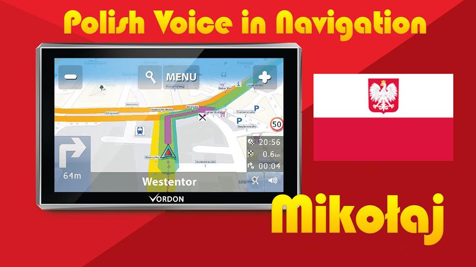 Polish Voice in Navigation Mikołaj v1.0