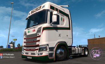 Skin italy for Scania S Next Gen 1.35.x