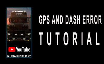 Solution for gps and dashboard error ets2 1.35