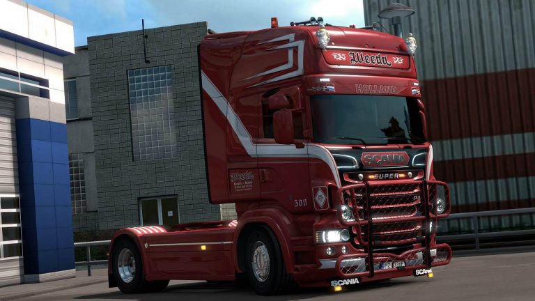 Weeda Scania RJL 8K Paintwork v 1.1 1.35 - Allmods.net