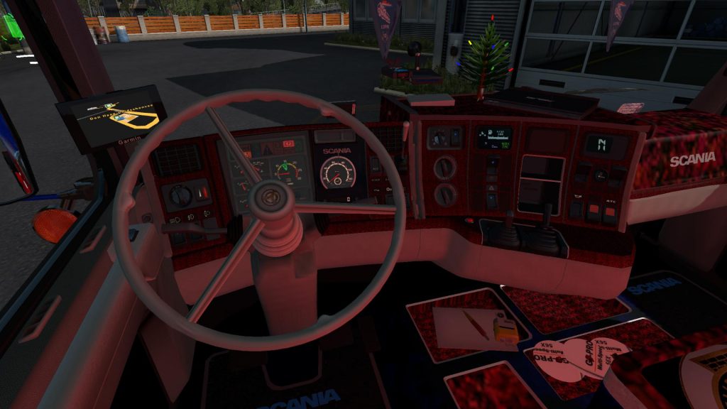 Scania 143M interior v1.0