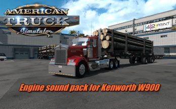 Engine sound pack for T800, W900 v2.8