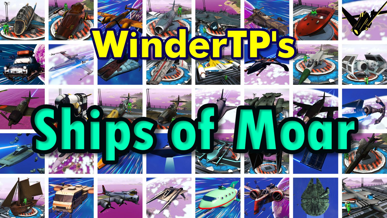 WinderTP’s Ships of Moar – Custom-Modeled Ships