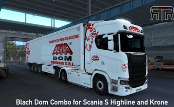 Blach Dom Combo for Scania S Highline and Krone v1.0
