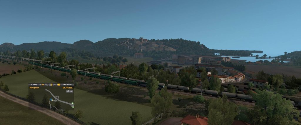 Long Freight Train in Europe v1.0
