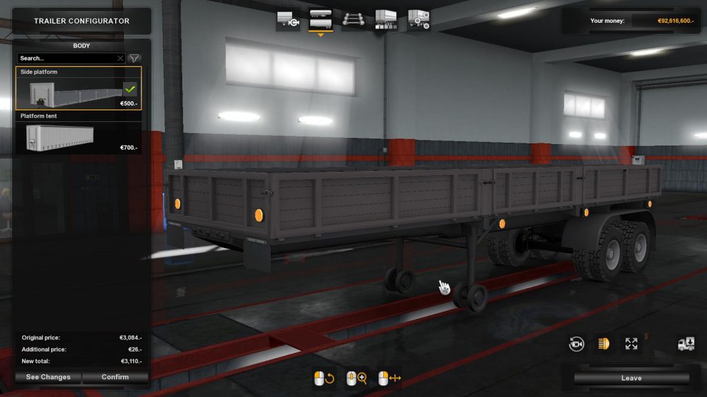 Pack trailers Odaz and GKB in the property v1.0