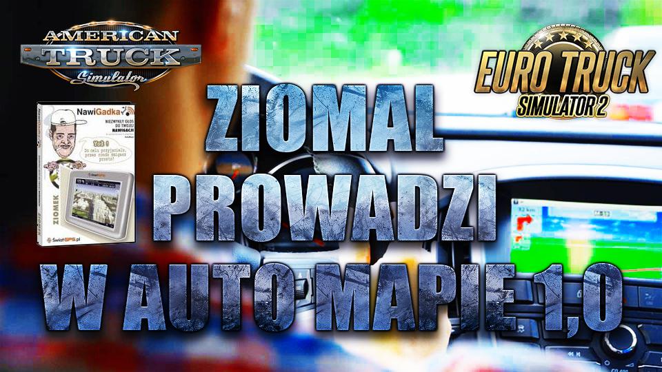 Polish Voic ZIOMAL PROWADZI W AUTO MAPIE v1.0