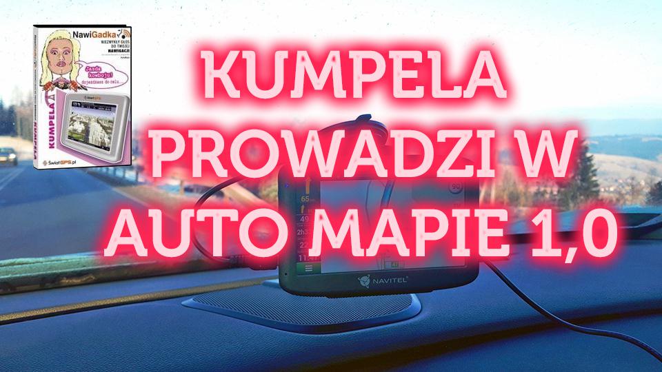 Polish voice KUMPELA PROWADZI W AUTO MAPIE v1.0